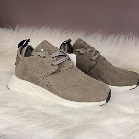 🆕⭐️Adidas⭐️ Limited Edition Reflective Ultra Soft ‘Pig Skin’ Suede NMDs - NWT! - Picture 1 of 8